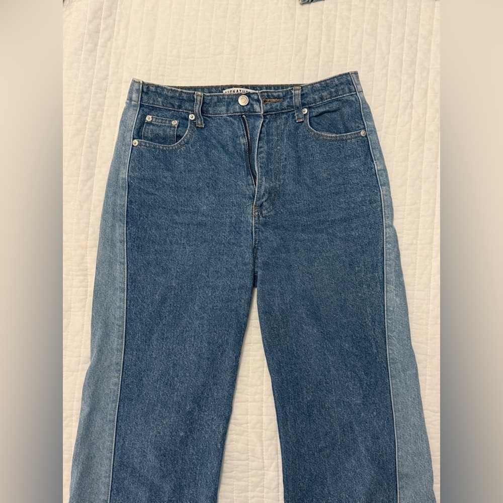 Signature8 Classic Blue Straight Leg Jeans